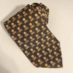 Banana Republic Silk Tie Necktie Made In Italy Antique Chairs Decor